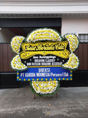 Papan Bunga Duka di Banyurejo
