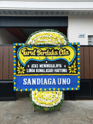 Papan Bunga Duka di Banyurejo